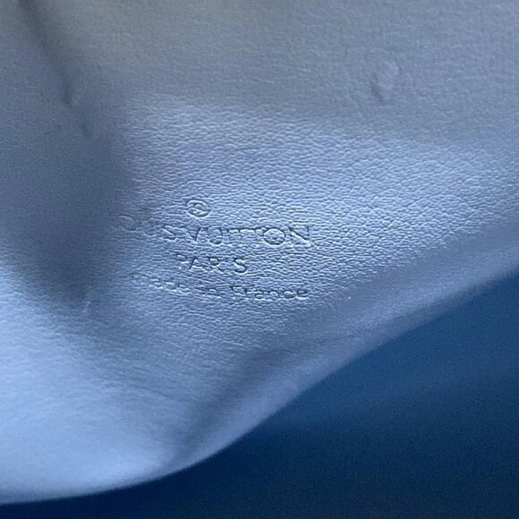 Auth LOUIS VUITTON Bedford M91007 Baby Blue Monogram Vernis - VI0939 Women's - Picture 7 of 10